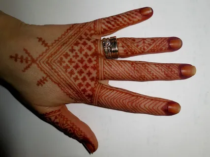 Amazigh Henna Design